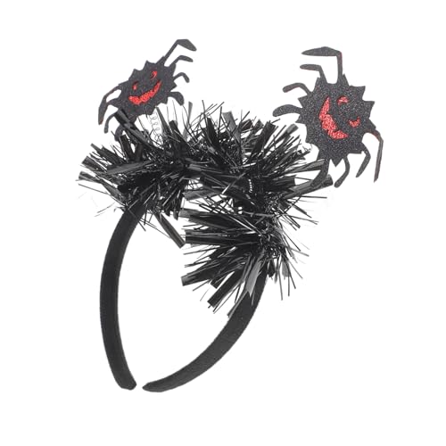 GREENADSCAPE Halloween Spinnen Stirnband Cosplay Stirnbänder Halloween Haarreifen Damen Kopfschmuck Halloween Party Haarschmuck Halloween Kostüm Kopfschmuck Cosplay Kostüm Halloween Stirnband von GREENADSCAPE