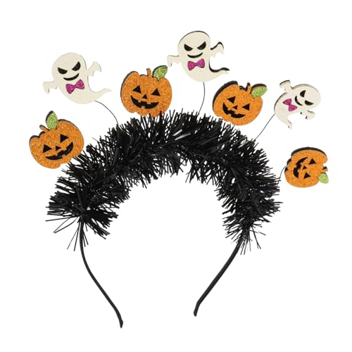 GREENADSCAPE Halloween Stirnband Halloween Elemente Stirnband Cosplay Kopfschmuck Requisite Halloween Kopfschmuck Einzigartiges Stirnband Halloween Haarreifen Haarreifen Lustiges von GREENADSCAPE