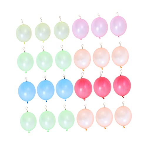 GREENADSCAPE Latex Punch Balloons Bunte Aufblasbare Ballons Für Zuhause Party Spaß Und Kinderunterhaltung Zufällige Farben von GREENADSCAPE