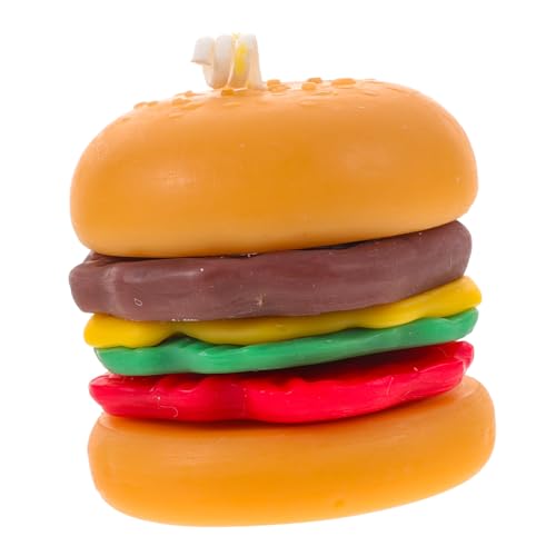 GREENADSCAPE Mini-burgerkerzen Künstliche Burger-requisiten Duftkerze Aus Wachs Geformte Kerzen Sneaker-kerze Mini-kerzen Geburtstagskerze Kerzendekoration Für Zu Hause Miniaturdekoration von GREENADSCAPE