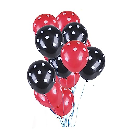 GREENADSCAPE Polka Dot Latex Ballons Für Hochzeits Und Geburtstagsfeiern Und Party Dekoration Luftballons Ideales Zubehör Für Festliche Anlässe von GREENADSCAPE