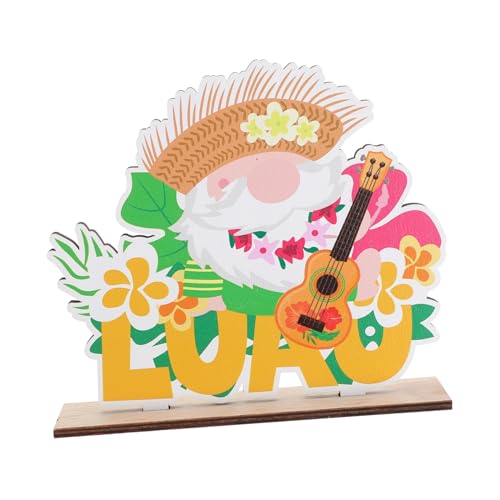 GREENADSCAPE Sommer-Alphabet-Ornament Luau-Ornament Sommergirlande sommerliche Dekorationen Zitronen Dekorationen sommerdeko hochzeitsideen gilbe Luau-Party-Tischschild Luau-Thema-Ornament Holz von GREENADSCAPE