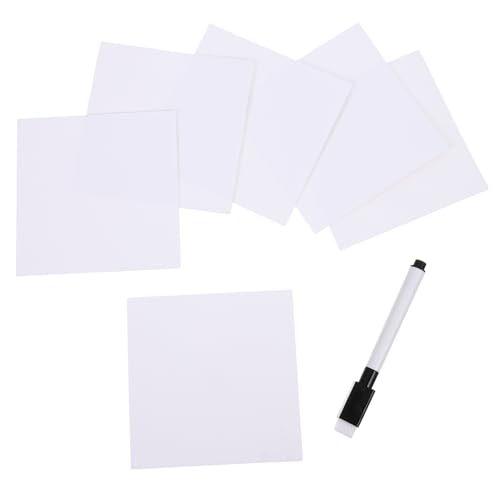 1 Set Leicht Wiederverwendbare Lesezeichen Notizblöcke Magnetische Lesezeichen Nagelaufkleber Magnetische Etiketten Löschbare Whiteboard Aufkleber Notizaufkleber Klebrige GRIRIW von GRIRIW