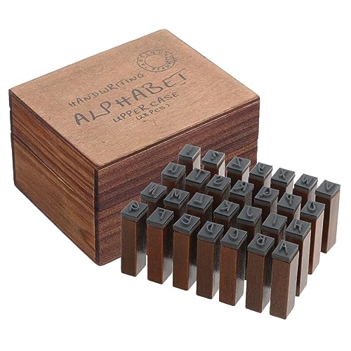 GRIRIW Alphabet-stempel für Holzstempel Von Ink Stamps für Bastelprojekte Multifunktionsstempel von GRIRIW