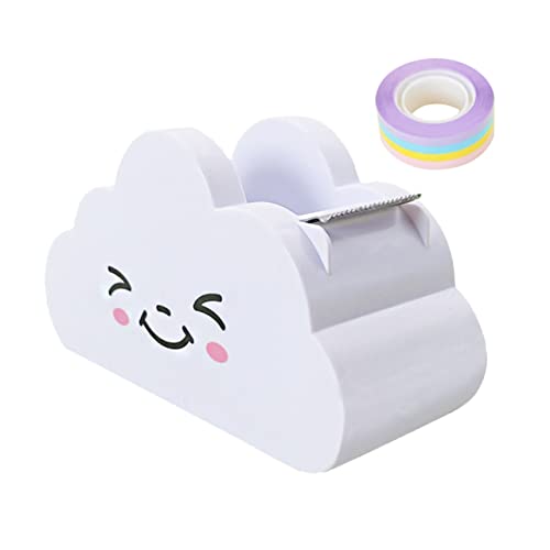 GRIRIW 1 Set Washi Papierschneider Mit Klebebandabroller Regenbogen Klebeband Für Kreatives Basteln Dekoration Und Organisation Im Büro Zuhause Und Schule von GRIRIW