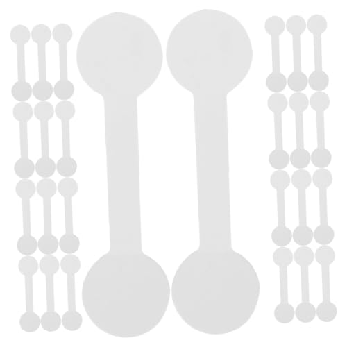 GRIRIW 10 Schmuckanhänger Aufkleber Blanko Preisetiketten Display Etiketten Hängeetiketten Für Ringe Schmuckreparatur Identifikationsetiketten Ring Hängeetiketten Supermarkt von GRIRIW