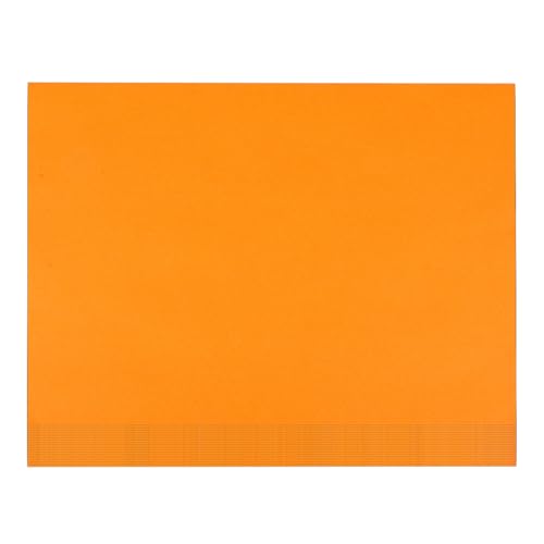 GRIRIW 100 Blatt Farbdruckpapier Origamipapier Pastellpapier Bastelpapier Kartonpapier Quillingpapier Farbpapier Malpapier Buntes Faltpapier Faltpapier Ornament Orange von GRIRIW