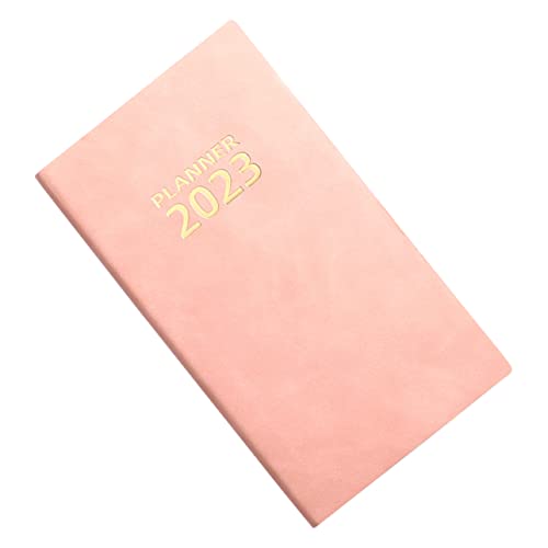 GRIRIW 2023 personal organizer student erzieherinnen kalender notizbuch Tag digitaler Kalenderplaner schülerkalender tragbarer Planer-Notizblock Arbeitsnotizblöcke Dowling-Papier Rosa von GRIRIW