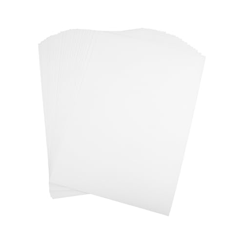 GRIRIW A4 Selbstklebendes Vinyl Stickerpapier Mattes Etikettenpapier Für Foto Und Labeldruck Ideal Für Tintenstrahldrucker Und Bastelprojekte von GRIRIW