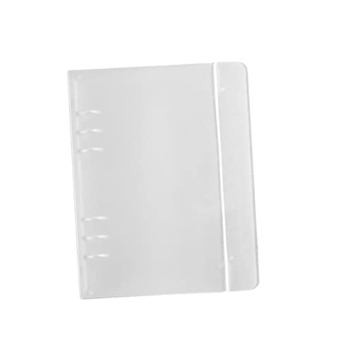 GRIRIW A6 PP Dateiordner Mit Innerem Clip Semi Transparent Erweiterbarer Ordner Für Lose Blätter Bürozubehör Band Zufälliger Farbe 6 Loch Design Ideal Für Notizen Und Planung von GRIRIW