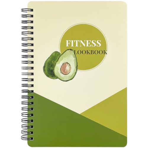 GRIRIW Fitness Notizbuch Spiralnotizbuch Geldautomat Sparschwein Hardcover Notizbuch Übungsheft Memo Notizbuch Planer Aufkleber Fitness Uhr Für Frauen Notizblock Notizbücher von GRIRIW