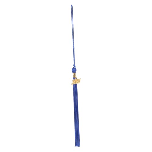 GRIRIW Zubehör Für Abschlusskappen Abschlusskappen-anhänger Kappendekorationen Für Den Abschluss Gedenkquaste Rand-abschlusshut Hut Abschlusshut Kit -abschlusshut Blue Polyester von GRIRIW