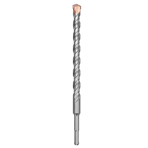 SDS Plus Steinbohrer, Drehhammerbohrer, Betonbohrer für Beton, Ziegel, Block, Arbeitslänge 24,6 cm, 14 x 310 mm von GRIXLEN