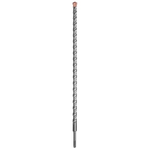 SDS Plus Steinbohrer, Drehhammerbohrer, Betonbohrer für Beton, Ziegel, Block, Arbeitslänge 53,3 cm, 12 x 600 mm von GRIXLEN