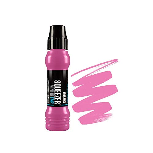 Grog 10 Mini Squeezer – 10 mm nachfüllbar Paint Marker Pen – von Graff-City Piggy Pink - FMP-03 von GROG