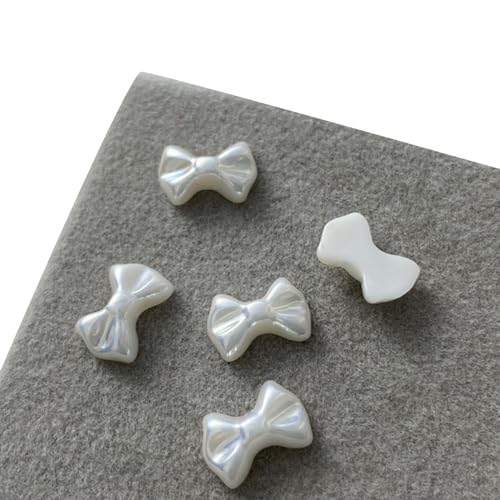 3 x 3D-Schleife, Nagel-Edelsteine, Fliege, Nagelkunst-Zubehör für Frauen und Mädchen, Maniküre, Perlen-Nagelverzierungen, Nagelkunst-Schmuck von GRONGU
