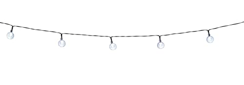 Grundig Solar Power Light String - 15M - 100 Lichterketten mit Solarpanel - Warmweißes Licht - 8 Modi - Schwarz von GRUNDIG