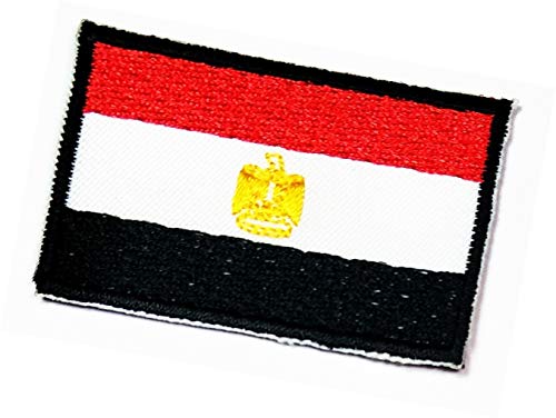 Mini National Egypt Flag Patches Egypt Country Flag Military Embroidered Tactical Patch World Flags Stickers Embroidery Iron On Sewing Logo Jacket Polo T Shirt Hat Rucksäcke (05) von GS912 World Flags Patch