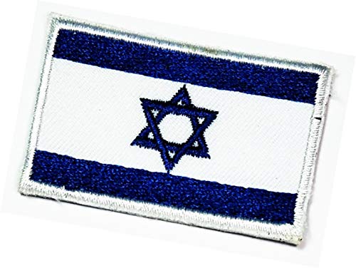 Mini National Israel Flag Patches Israel Country Flag Military Embroidered Tactical Patch World Flags Stickers Embroidery Iron On Sewing Logo Jacket Polo T Shirt Hat Rucksäcke (15) von GS912 World Flags Patch