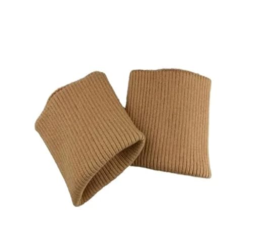 Gerippte Manschetten 2 Teile/los Dicken Elastischen Rippenstoff for Nähen Ärmel Hosen Manschette Kleidung DIY Zubehör for Erwachsene Kinder Kleidung Hand BüNdchenstoff Schwarz ( Color : Champagne , Si von GSCLZ