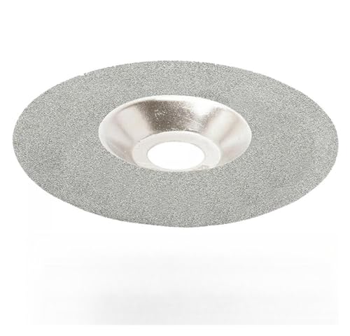 Diamantschleifscheibe, Diamant-Turbine Schleifsche 125mm Diamant-Schleifscheibe, galvanisiertes Schleifrad for Winkelschleifer, Glas, Keramik, Schneiden, Metall, Polieren, Sägeblatt, 1 Stück von GSHUPIOU