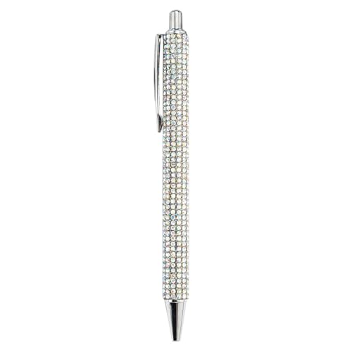 GTFYUDGH 5 Stück Strass Kugelschreiber Set - Glitzernde Stift Kinder, Einziehbarer Tintenstift Für Kinder, Ausgefallener Bling Stift, Kugelschreiber Mit Strasssteinen, Press The Beating Pen von GTFYUDGH