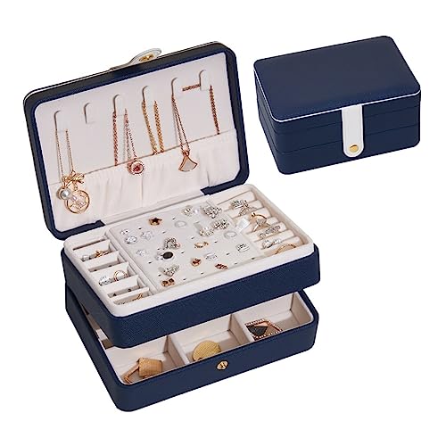 Schmuckkästchen Organizer Schmuckschatulle Schmuckschatulle Hand Schmuck Aufbewahrungsbox Schmuck Aufbewahrungsbox Schmuck Halskette Ohrringe Schmuckkästchen Organizer Klein (C S) von GTORCZDF