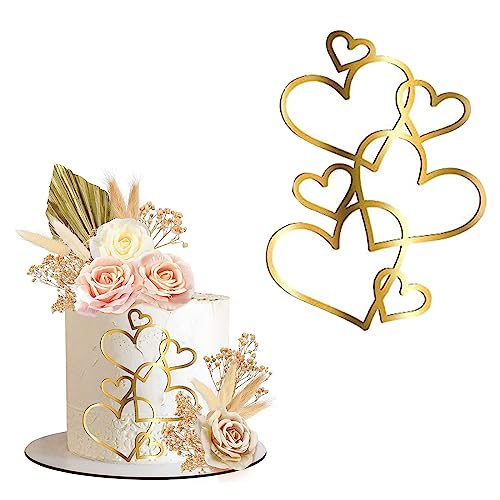 GUGUGO Cake Topper Hochzeit, Tortendeko Hochzeit, Hochzeitstorte Deko, Mr & Mrs Deko Hochzeit, Hochzeitstorte Topper, Tortenstecker Hochzeit, Deko Hochzeitstorte, Torten Topper Hochzeit, Hochzeit Deko von GUGUGO