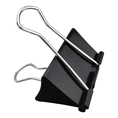 Big Binder Clips 6,1 cm (36 Stück), Upgrade Giant Binder Clips Big Büroklammern Klemme für Büro von GUIJIALY