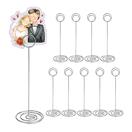 Tischnummern-Halterung, 10 Stück - Platzieren Sie den Kartenhalter für hohen Tisch, digitale Halterung von GUIJIALY