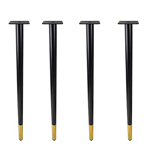 GUIXAN Metall-Möbelbeine, Moderne Eisen-Sofafüße, 4 Stück, Heim-DIY-Projekte, Möbeltisch, Ersatzbein für TV-Ständer, Stuhl, Ottomane, Kommode, Couchtisch, gerade konisch, mit Schrauben (1 GUIXAN Metall-Möbelbeine, Moderne Eisen-Sofafüße, 4 Stück, Heim-DIY-Projekte, Möbeltisch, Ersatzbein für TV-Ständer, Stuhl, Ottomane, Kommode, Couchtisch, gerade konisch, mit Schrauben (1 von GUIXAN