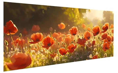 Pflanze Malen Nach Zahlen Erwachsene, Malen Nach Zahlen Blume Malen Nach Zahlen ab 11 Jahre Mädchen, DIY Bastelset Erwachsene Anfänger Acrylfarben Painting für Home Decor Asthetik 60x120 cm W-7097 von GUKUGEKO