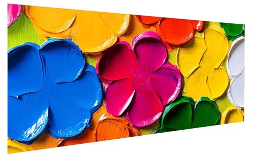 Pflanze Malen Nach Zahlen Erwachsene, Malen Nach Zahlen Blume Malen Nach Zahlen ab 15 Jahre Mädchen, DIY Bastelset Erwachsene Anfänger Acrylfarben Painting für Home Decor Asthetik 100x200 cm W-3825 von GUKUGEKO