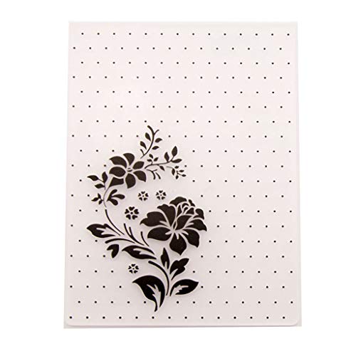 GUMEI Plastic Embossing Folder Vorlage DIY Scrapbook Fotoalbum Karte Herstellung Dekoration Handwerk Blume von GUMEI