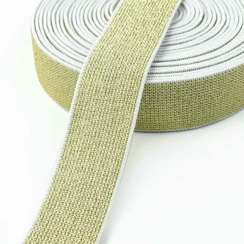 GUOZHAN 2/5/10M 10-50mm Nylon Elastisches Band Gummiband Hosenbund Gummiband Spandex Gürtel Kleidung Gurtband Nähzubehör von GUOZHAN