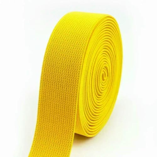 GUOZHAN 3/5 Meter 10-50mm Elastische Bänder für Hosen Taille Gummiband Stretch Gurtband Bänder Gürtel DIY Unterwäsche Kleidung Nähzubehör von GUOZHAN