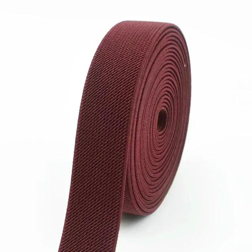 GUOZHAN 3/5 Meter 10-50mm Elastische Bänder für Hosen Taille Gummiband Stretch Gurtband Bänder Gürtel DIY Unterwäsche Kleidung Nähzubehör von GUOZHAN