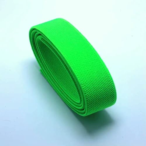 GUOZHAN 3 cm locker eng/Dicker doppelter Twill elastisch 3 cm elastisches Seil/Flacher elastischer Gürtel Taillengummiband von GUOZHAN