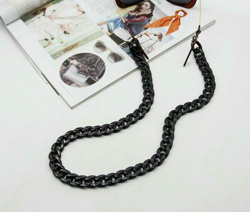 GUOZHAN Matte Farbe Acryl Sonnenbrille Ketten Für Frauen Männer Lesebrille Ketten Brillen Kabel Halter Halskette Strap Lanyard GUOZHAN Matte Farbe Acryl Sonnenbrille Ketten Für Frauen Männer Lesebrille Ketten Brillen Kabel Halter Halskette Strap Lanyard von GUOZHAN