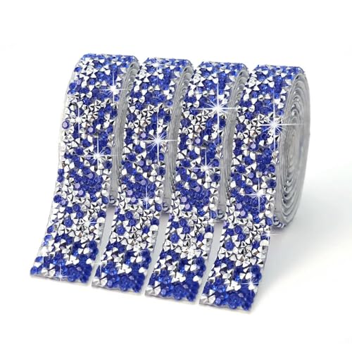 5 Yards Kristall Strass Band Diamant Funkelnden Bänder Rolle Banding Gürtel Wrap Für Hochzeit Party Handwerk DIY Dekorationen von GUOZIF