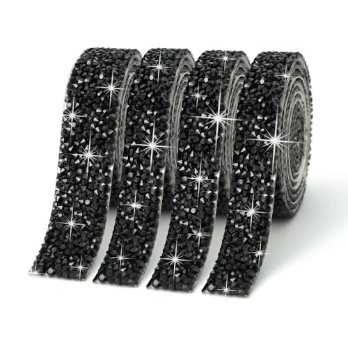 5 Yards Kristall Strass Band Diamant Funkelnden Bänder Rolle Banding Gürtel Wrap Für Hochzeit Party Handwerk DIY Dekorationen von GUOZIF