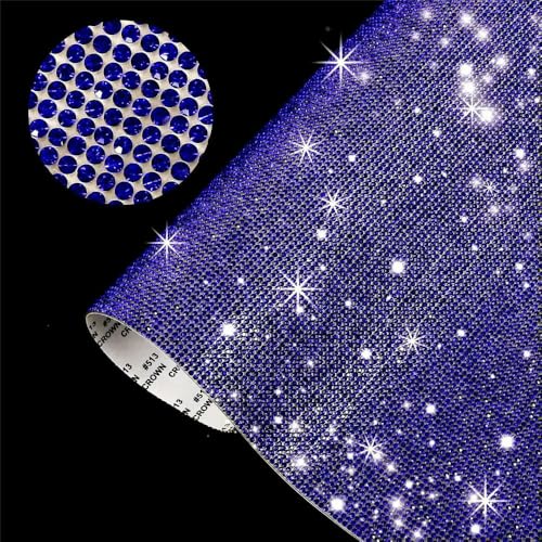 GUOZIF 1 Blatt Kristall Strass Blatt Bling Bling Aufkleber DIY Glitter Paster Home Party Auto Dekoration Präsentiert Trim Applique von GUOZIF