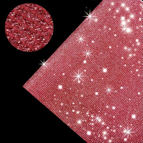 GUOZIF 1 Stück 12 x 20 cm, Selbstklebende Strass-Aufkleber, Glitzerbesatz, Applikation, Kristall, DIY, Heimdekoration, Bling Paster präsentiert Auto-Dekor von GUOZIF