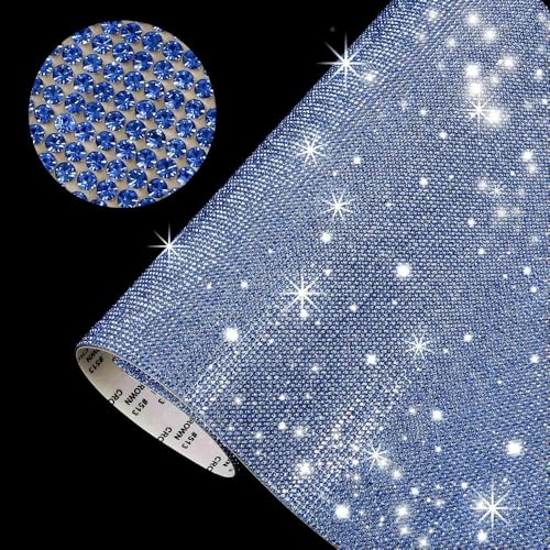 GUOZIF 1 Yard Selbst Klebeband Strass Band DIY Aufkleber Kunst Handwerk von GUOZIF