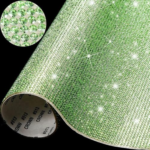 GUOZIF 1 Yard Selbst Klebeband Strass Band DIY Aufkleber Kunst Handwerk von GUOZIF