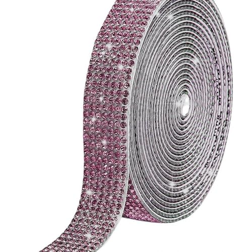 GUOZIF 1 Yard Selbst Klebeband Strass Band DIY Aufkleber Kunst Handwerk von GUOZIF