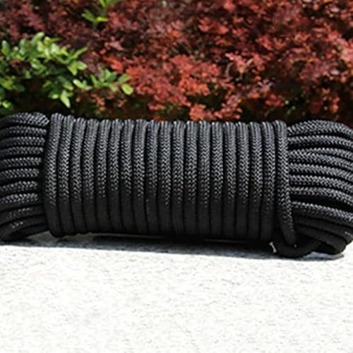 GUOZIF 10 m geflochtene Nylonschnur – 2–8 mm Seil zur Schmuckherstellung, zum Häkeln, für Paracord-Armbänder und Schlüsselbänder. von GUOZIF