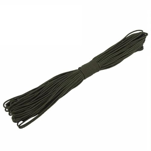 GUOZIF 15/31/100M 2mm Durchmesser Einzelstrang Paracord 550 Fallschirm-Schnur Zunder Outdoor Wandern Camping Wäscheleine Bindeseil von GUOZIF