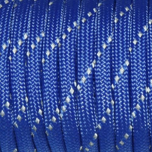 GUOZIF 1PC Reflektierendes Material 7 Kern 100FT Reflektierende Fallschirmschnur Lanyard Paracord Für Schnallen Armband 12 Farben von GUOZIF