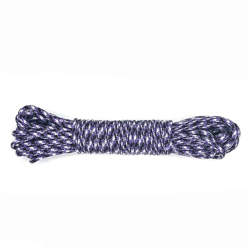 GUOZIF 2mm Paracord-Seil mit einem Strangkern, mehrfarbige Kordel zur Herstellung von Armbändern und Schmuck, Paracorde-Kletterseil von GUOZIF